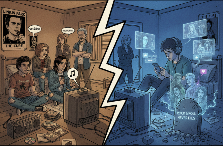 ROCK A TRAVÉS DE LAS GENERACIONES